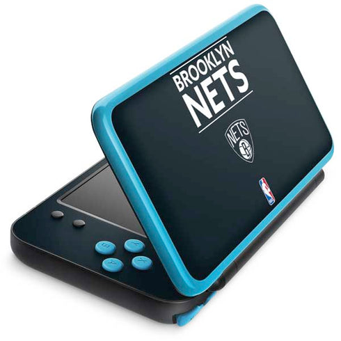 NBA Brooklyn Nets Standard - Black Nintendo 2DS XL (2017) Skin